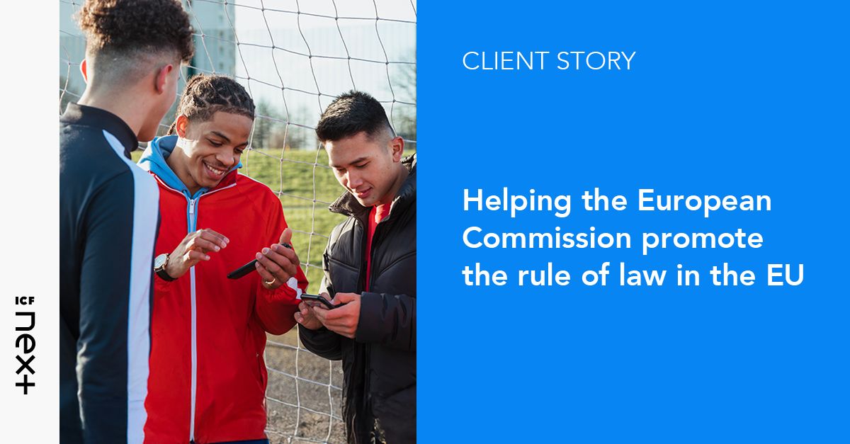 Helping the European Commission promote the rule of law in the EU | ICF