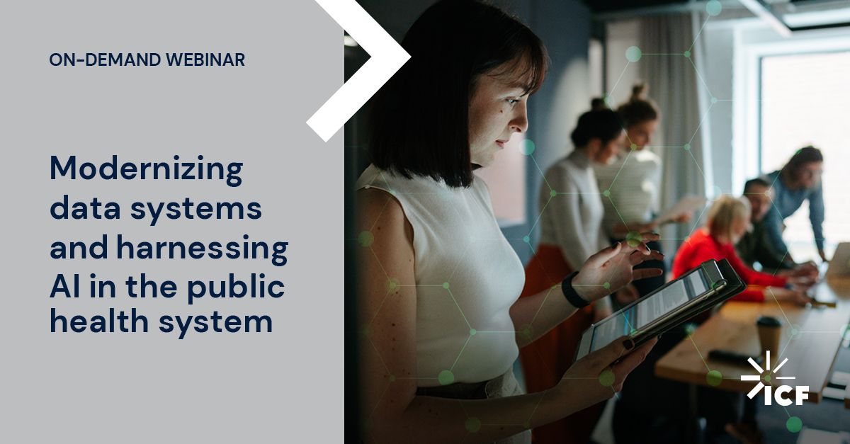 Modernizing Data Systems and Harnessing AI in the Public Health System ...