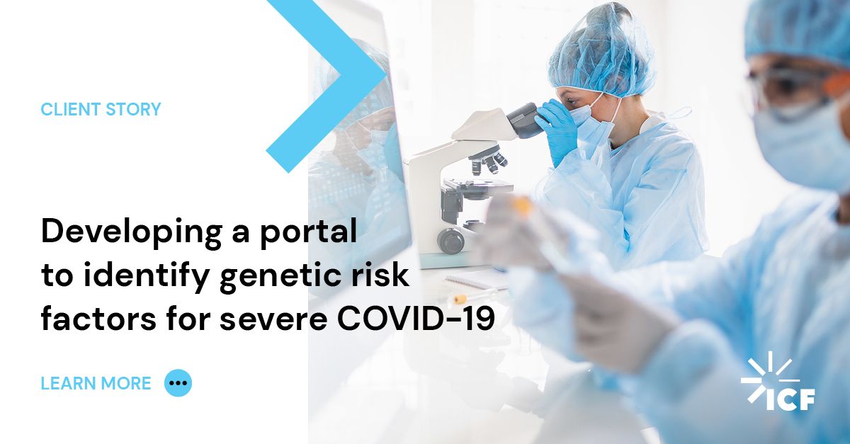 Developing a Portal To Identify Genetic Risk Factors for Severe COVID ...
