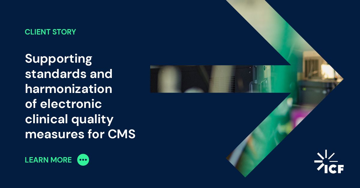 eCQM Standards Support and Harmonization for Centers for Medicare and ...