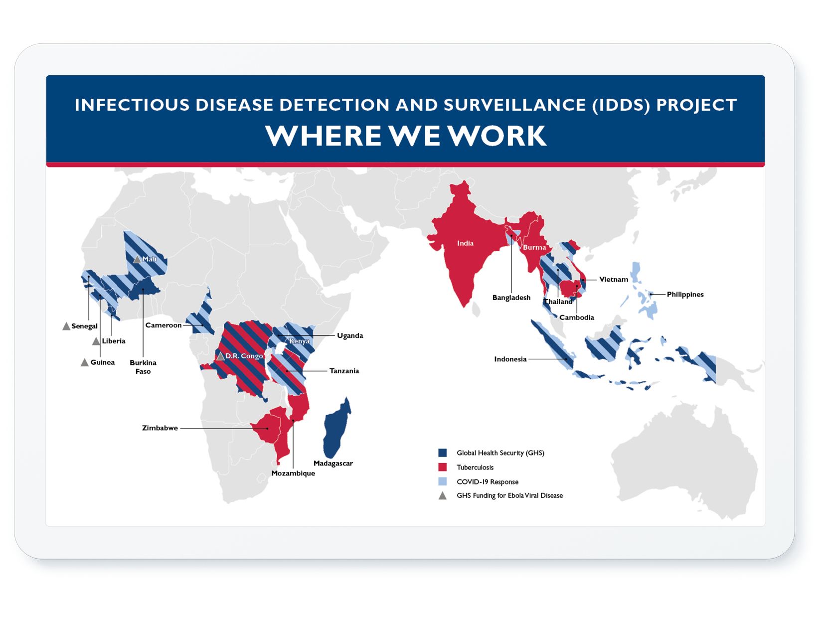 IDDS project map