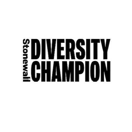 Stonewall Diversity Champion Badge