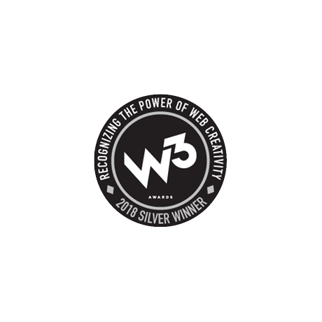 W3 logo black