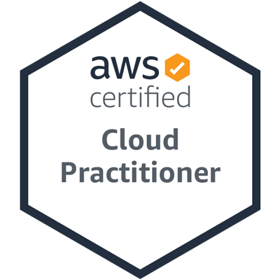 AWS Cloud practitioner badge