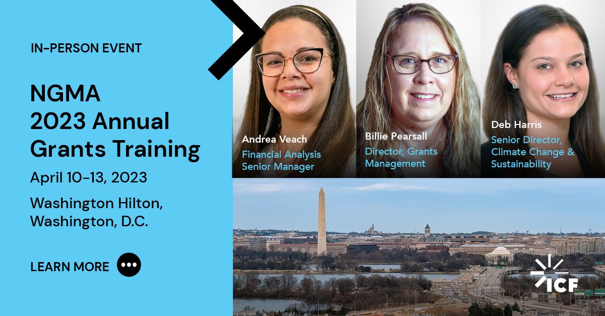 ICF at NGMA Annual Grants Training 2023 ICF
