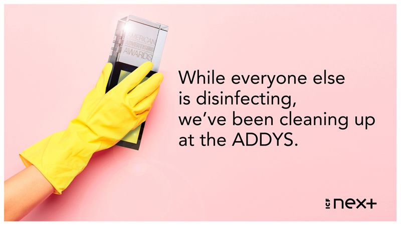 While everyone else is disinfecting, we've been cleaning up at the ADDYS