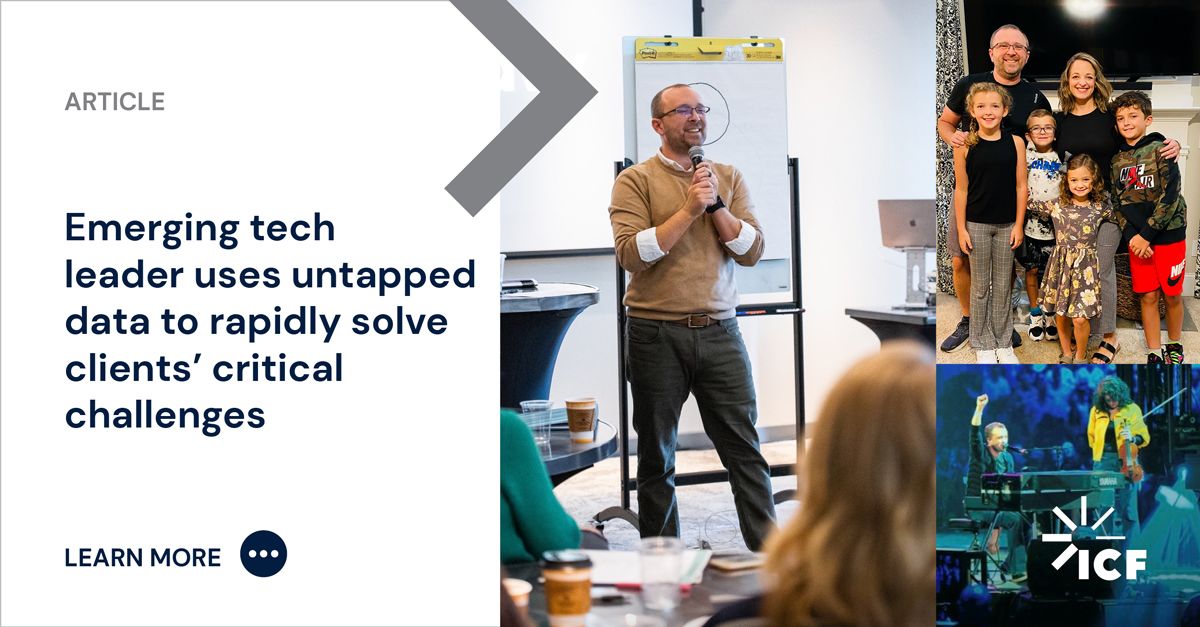 Emerging Tech Leader Uses Untapped Data to Rapidly Solve Clients