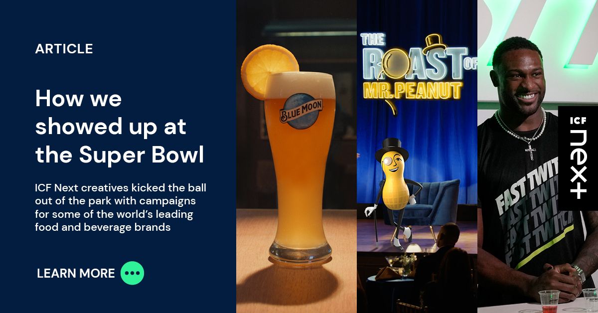 How We Showed Up at the Super Bowl  | ICF
