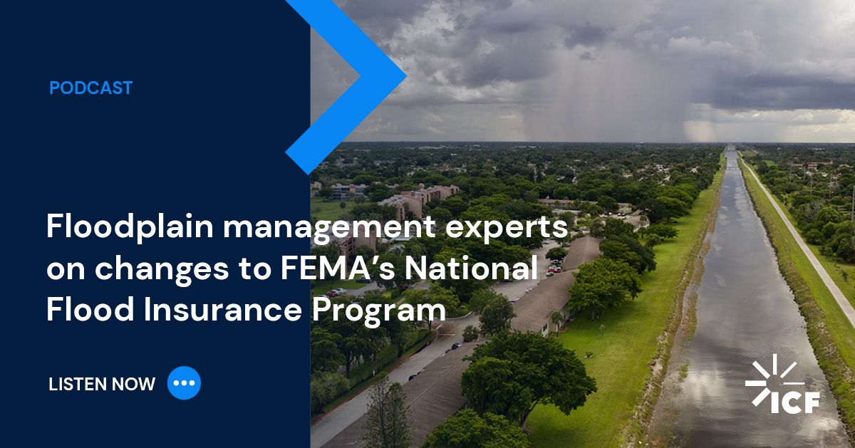 Floodplain Management and FEMA's Flood Insurance Program ICF