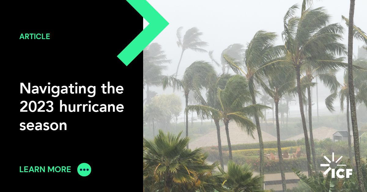 Navigating the 2023 Hurricane Season  ICF