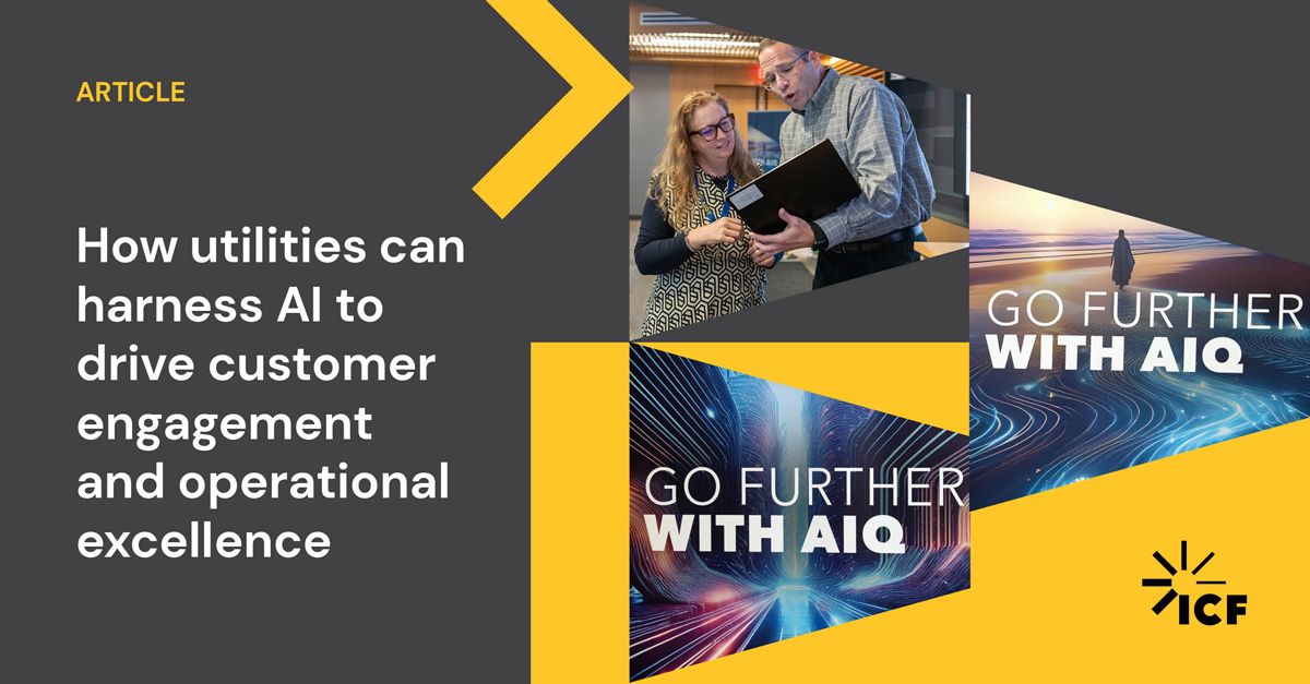 Using AI for Utility Customer Engagement | ICF