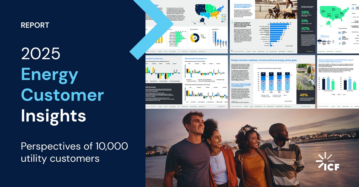 Energy Customer Insights: Tracking Preferences in a Changing Landscape | ICF