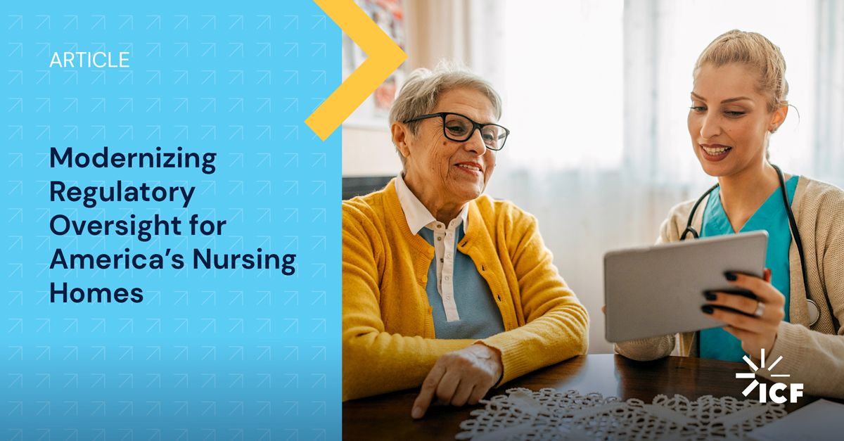 Nursing Homes Regulatory Oversight Modernization (iQIES) | ICF