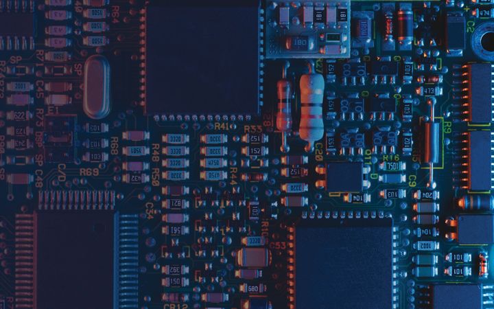 Abstract tech pattern