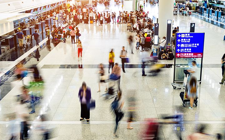airport passengers