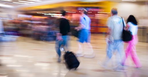 Airport passengers