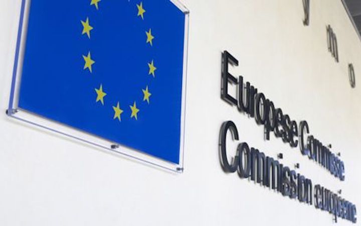 European Commission sign