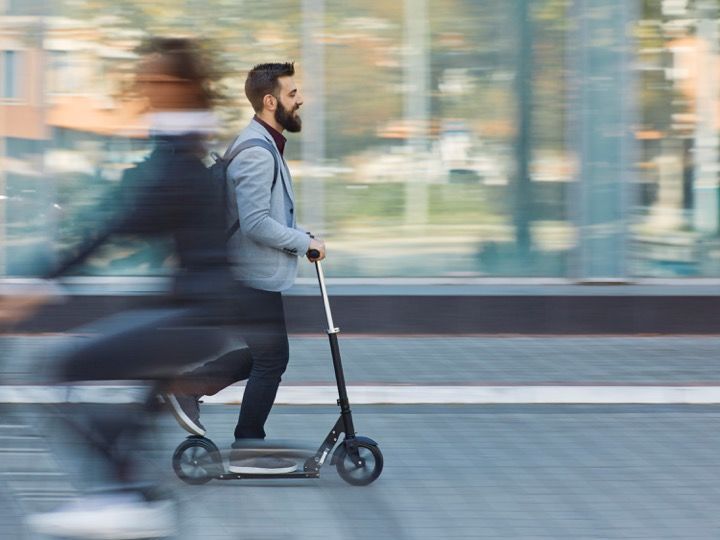 E-scooter can solve some transportation dilemmas