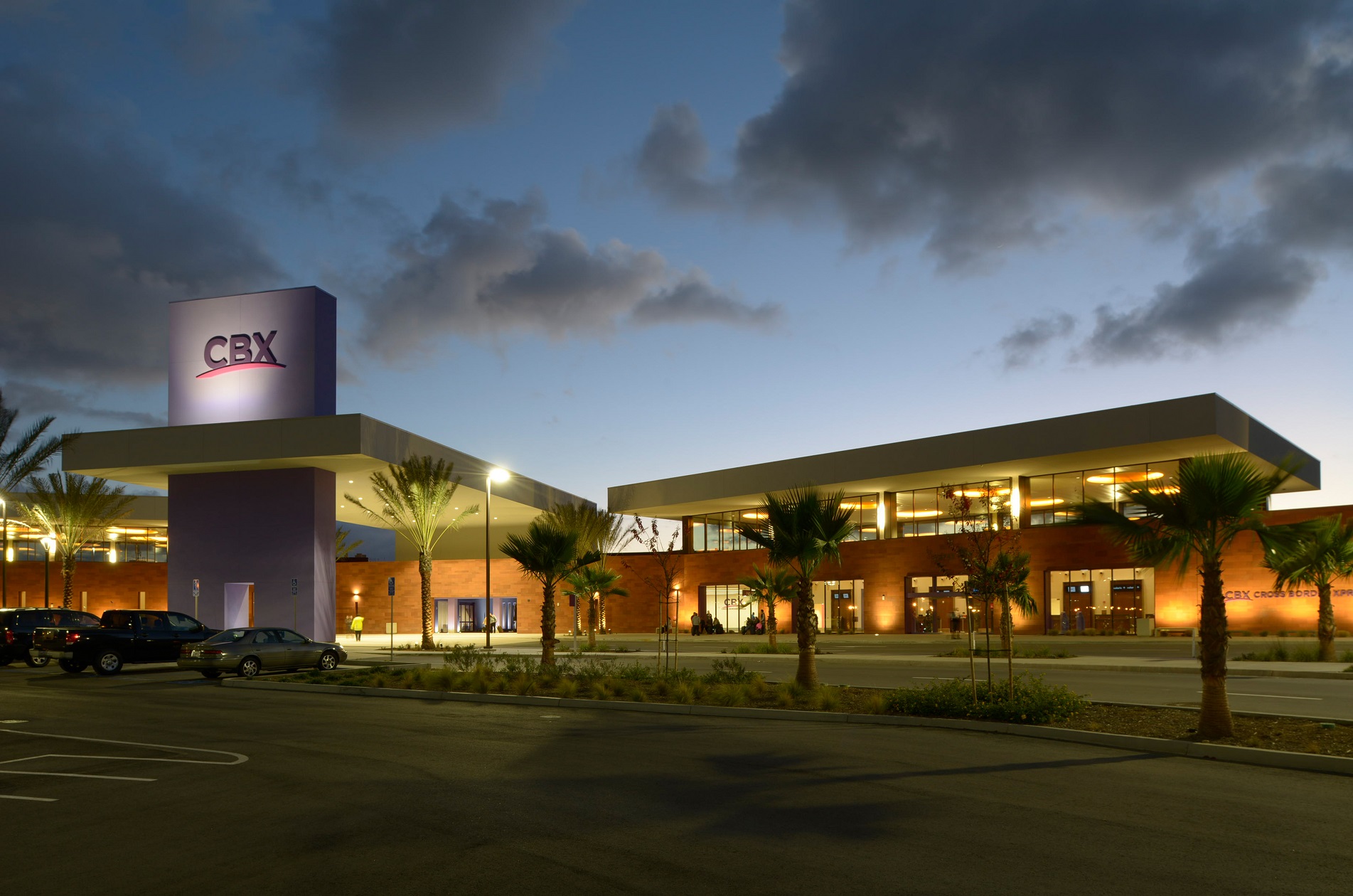 Outside of Cross Border Xpress terminal