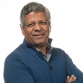 Headshot of ICF CEO, Sudhakar