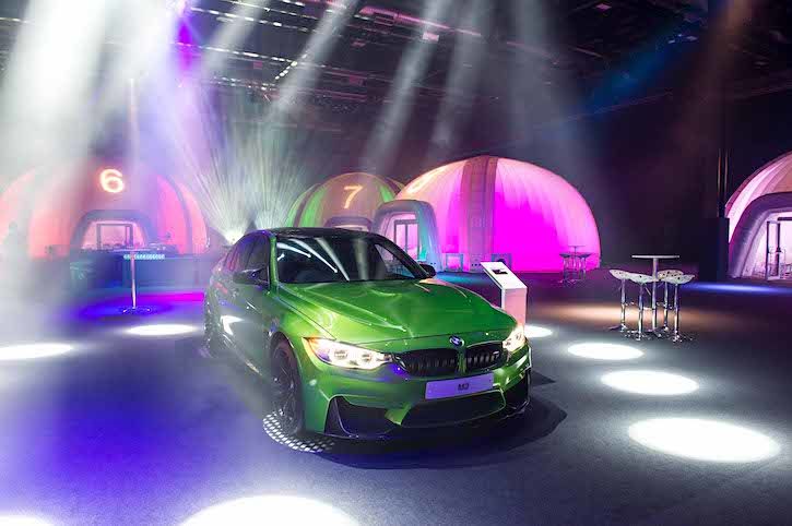 Green BMW M3